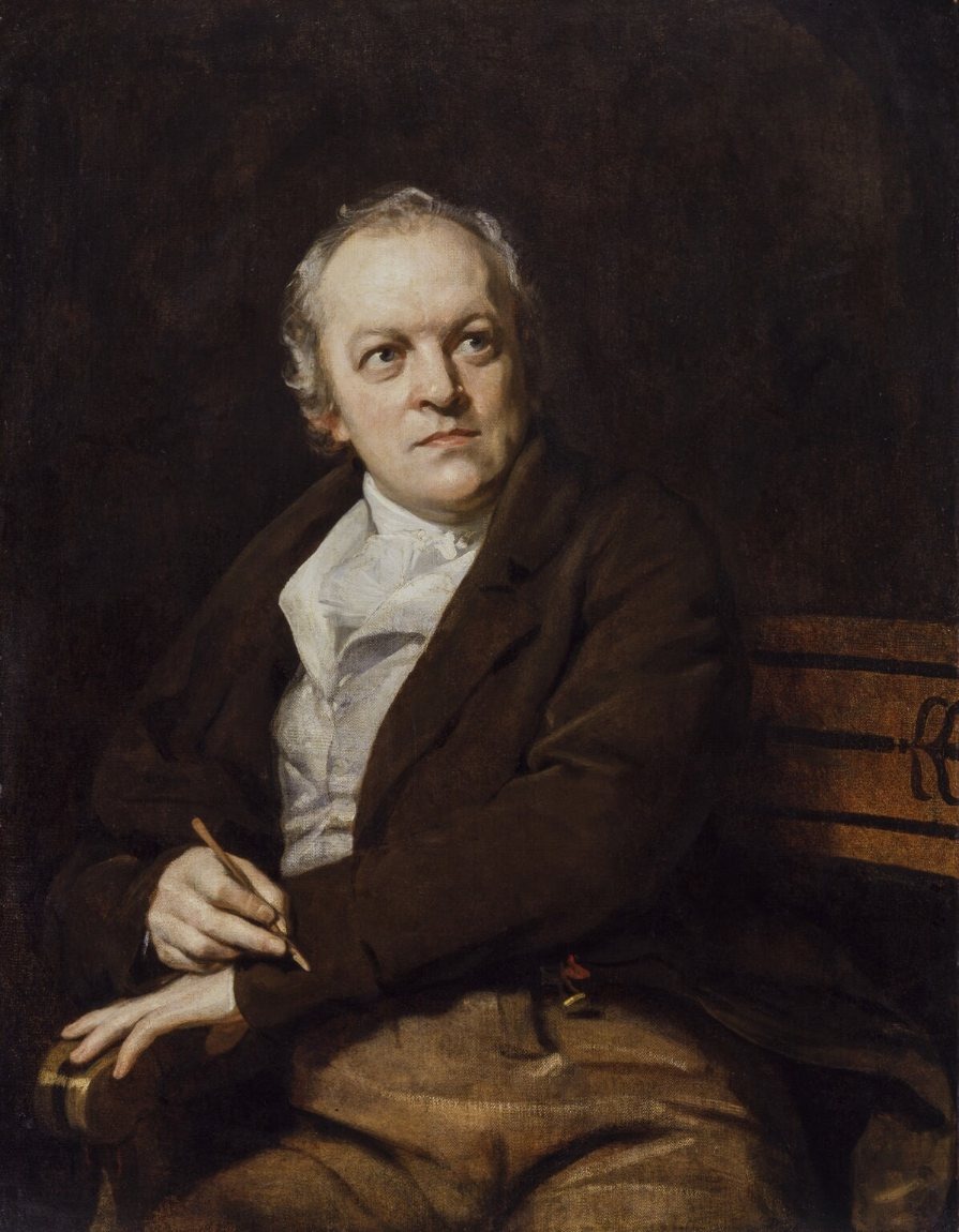 William Blake. Portrait by Thomas Phillips, 1807. National Portrait Gallery, London.